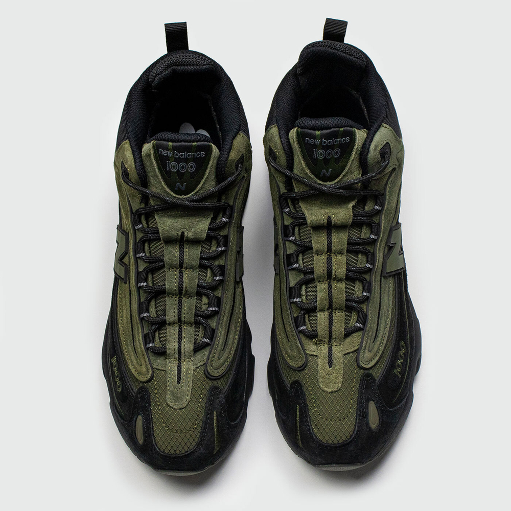 Кроссовки New Balance 1000 Green Black Thermo