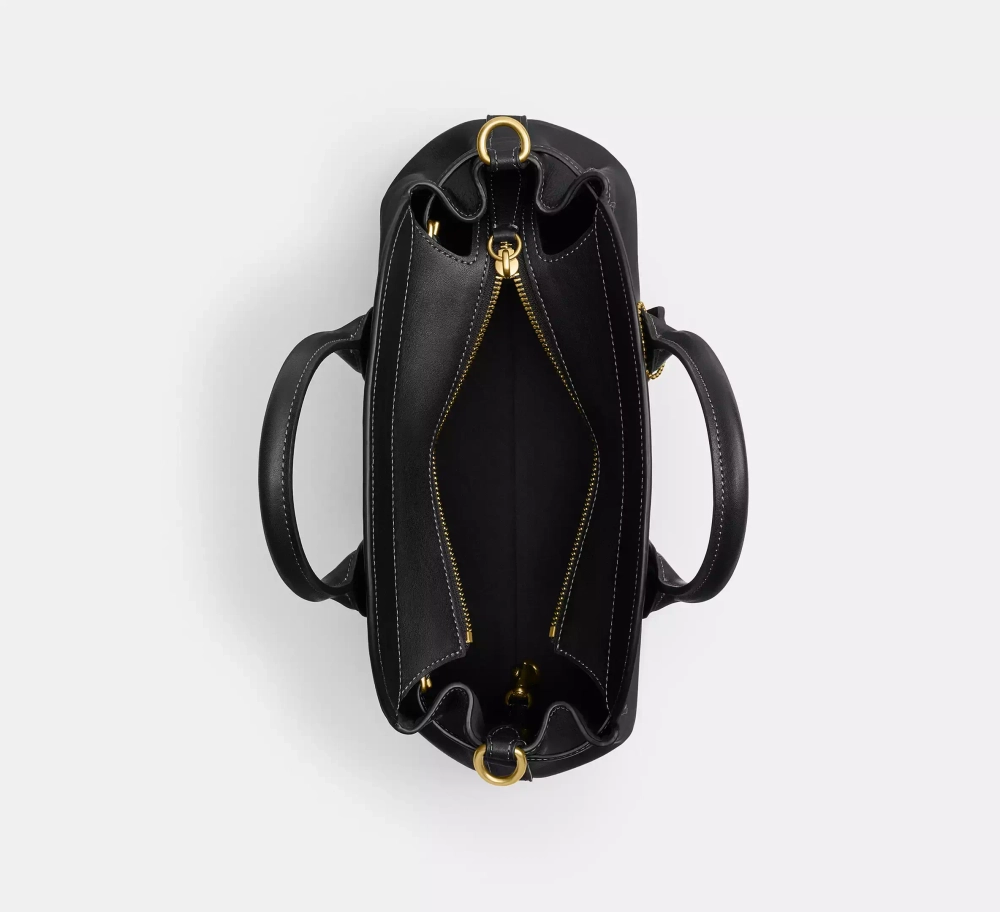 COACH СУМКА EMPIRE 28, ЧЕРНЫЙ