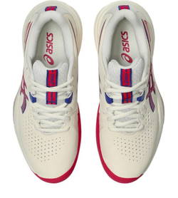 Женские Кроссовки теннисные Asics Gel-Challenger 15 Indoor - кремовый/ярко-розовый