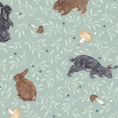 Лесные зайчики (мятный)