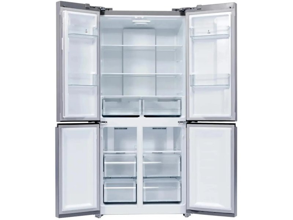 Холодильник Lex LCD450SSGID серый