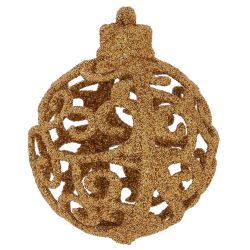 GAEM Набор из 6шт Украшение новогоднее "Шар", D 6 см, L6 W6 H7 см