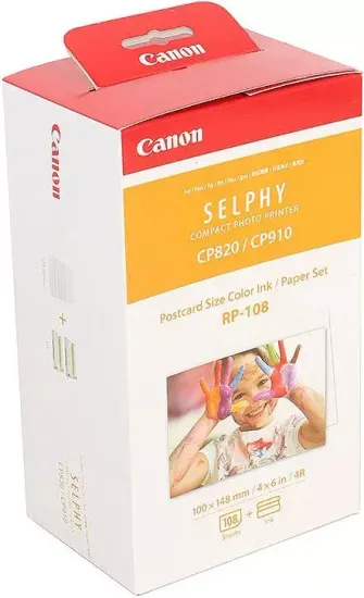 Набор RP-108 для сублимационного фотопринтера Canon Selphy