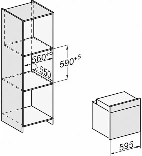 Духовой шкаф MIELE H7264B OBSW