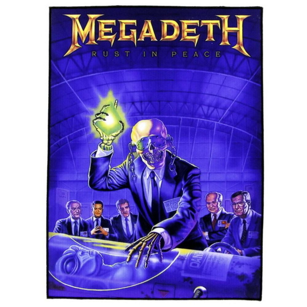 Нашивка Megadeth Rust In Peace (150)