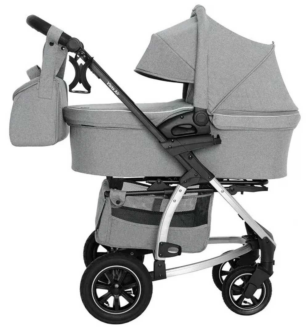 Коляска 2 В 1 Vista  AIR CRL-6506 Shark Gray