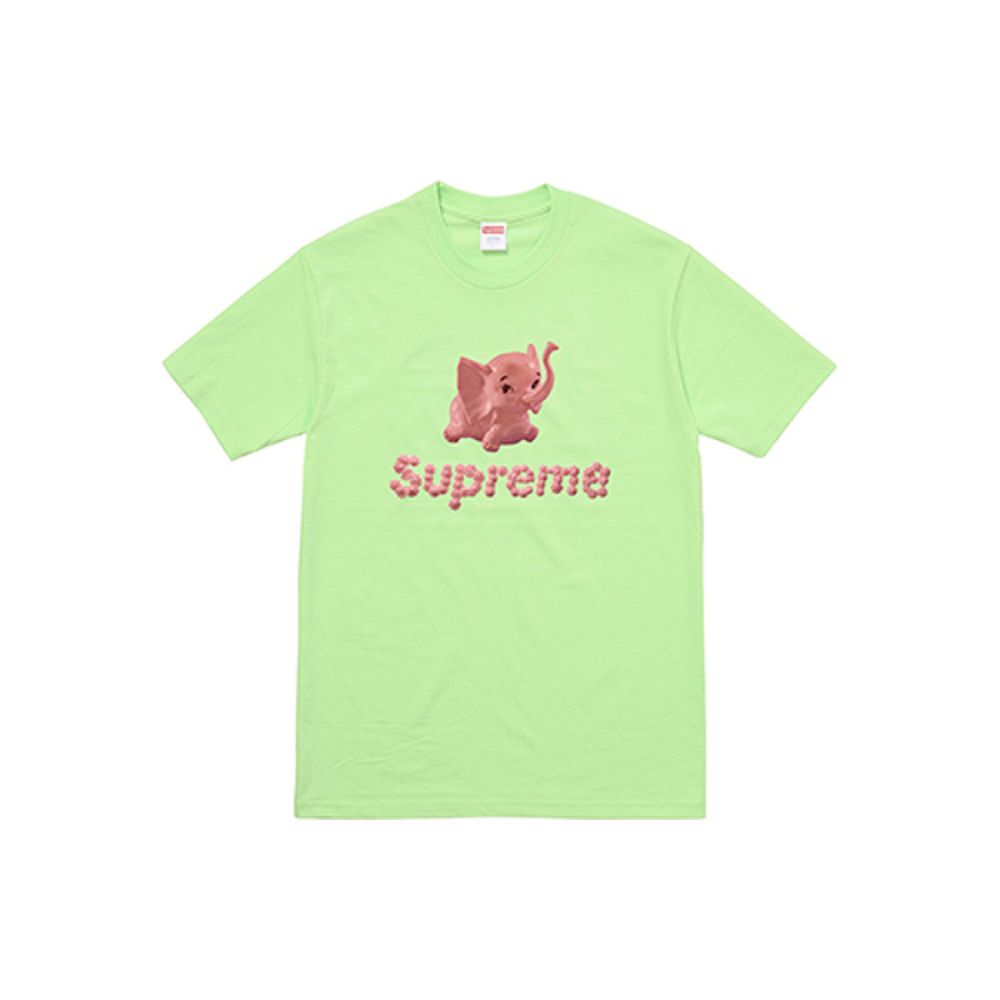 Supreme SS17 Elephant Tee Light Green T