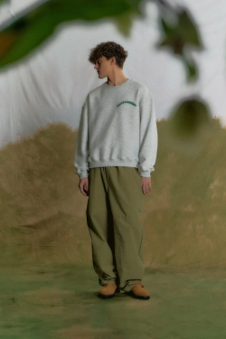 Свитшот Called a Garment Authentic Sweatshirt "Grey Melange"