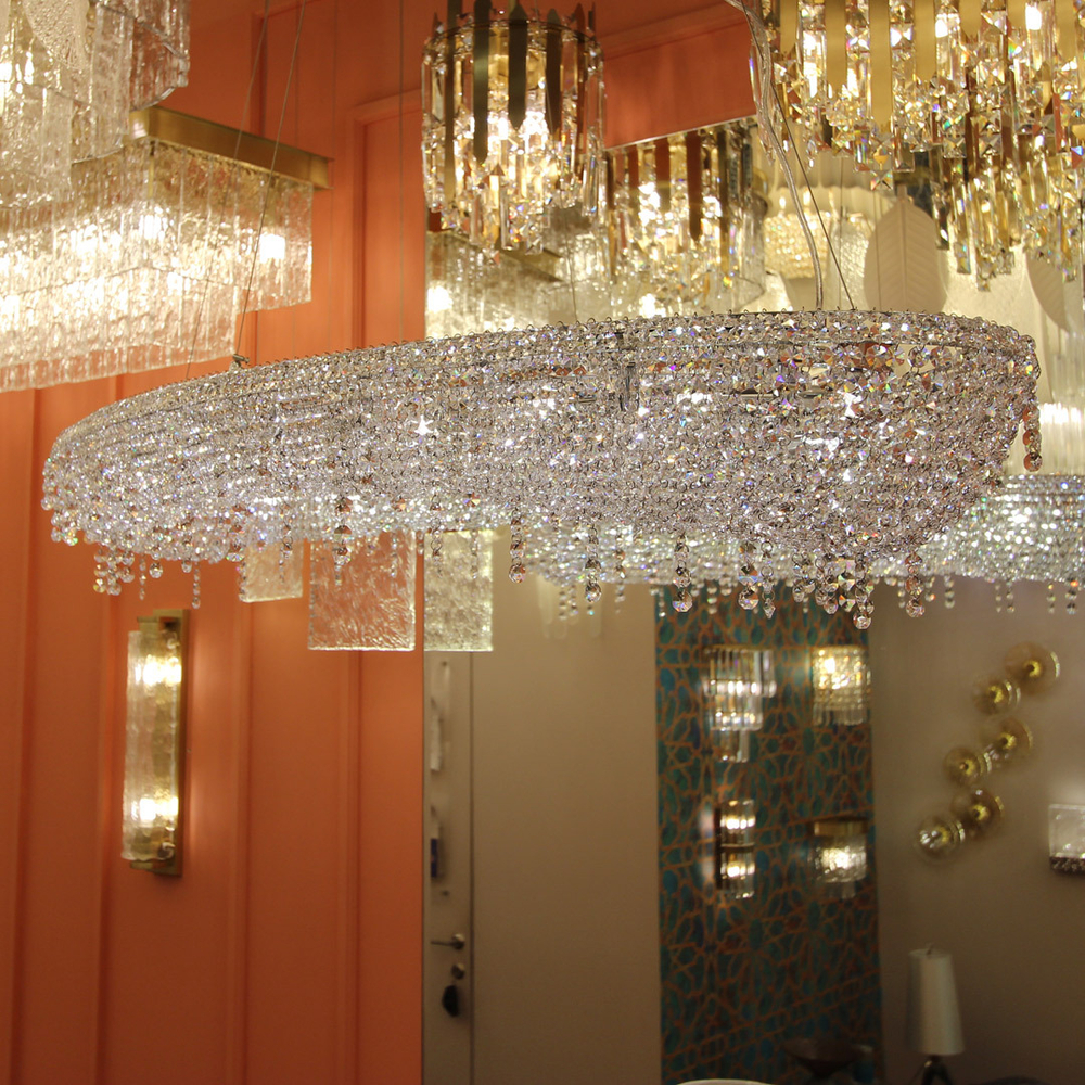 Люстра Cloyd HAYAO C16 / шир. 120 см - хром (арт.10888)