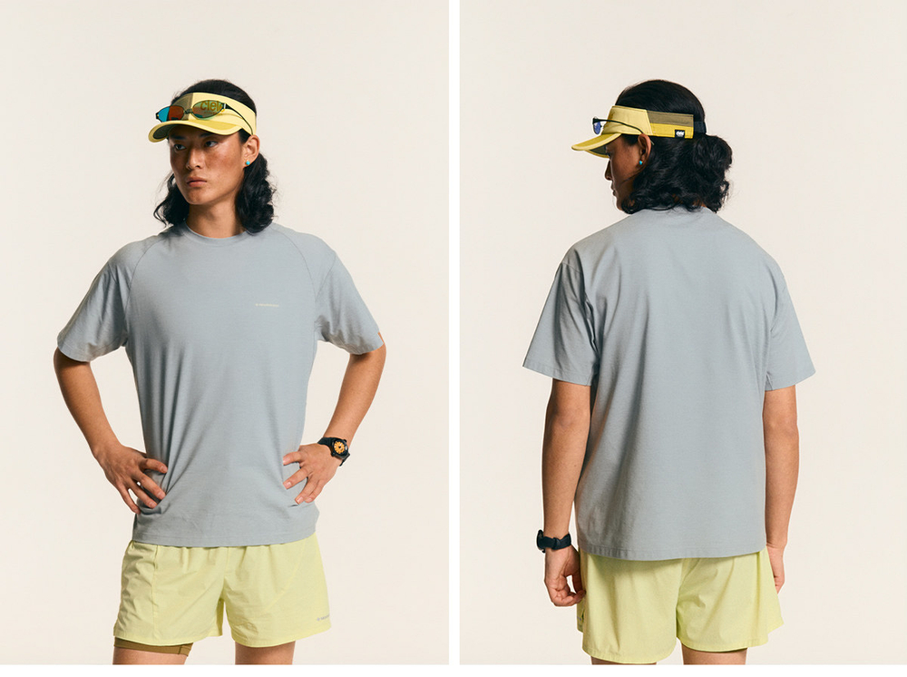 Футболка Nothomme Monterest Regular Logo светло-голубой