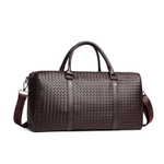 Сумка спортивная плетеная TS коричневая