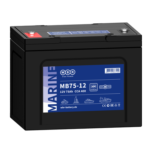 Аккумулятор WBR MB 75-12 (AGM)