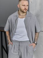 Костюм мужской Аристократ-2 Виотекс СЕРЫЙ МЕЛАНЖ