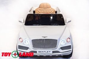 Детский электромобиль Toyland Bentley Bentayga белый