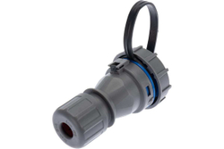 Кабельная переносная влагозащищенная розетка REXANT 16 А, 2Р+РЕ, IP68 111-121