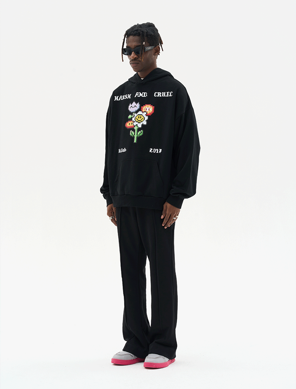 Худи HARSHandCRUEL "PixeLs" Oversized Hoodie