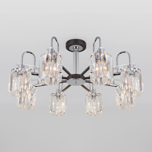 Потолочная люстра Eurosvet Tenia 70090/8 графит