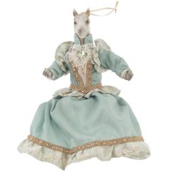 GAEM Игрушка набивная подвес "Лошадь", L15 W9 H36/20 см