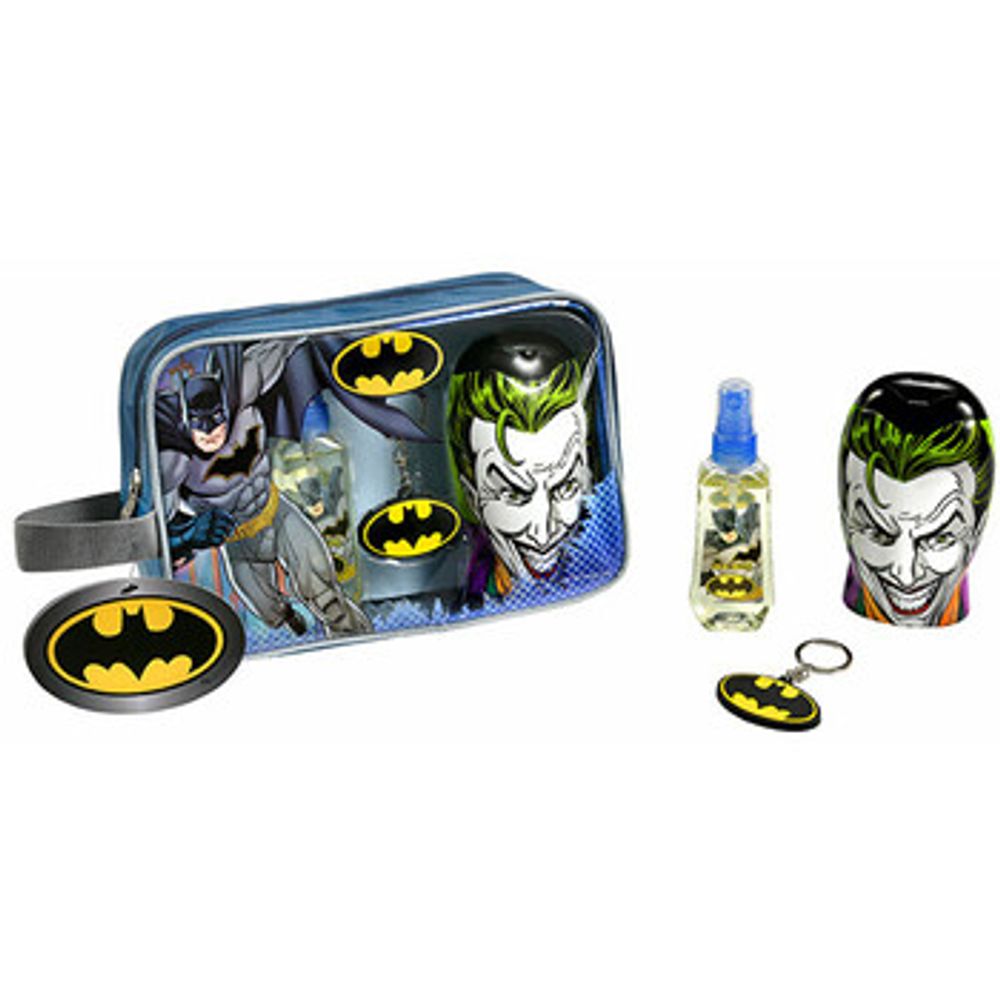 FRAGRANCES FOR CHILDREN Batman Dárková sada EDT 90 ml, pěna do koupele a šampon 2v1 300 ml a přívěsek 90ml FRAGRANCES FOR CHILDREN Batman Dárková sada EDT 90 ml, pěna do koupele a šampon 2v1 300 ml a přívěsek 90ml