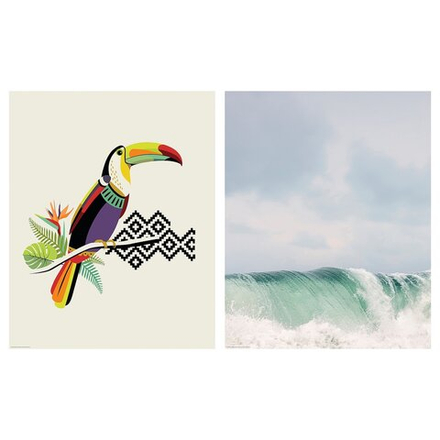 IKEA BILD  (ИКЕА БИЛД)  -  Плакат, взгляд со стороны, 40x50 см