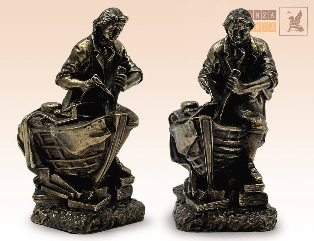 фигурка Петр 1 - Царь-Плотник большой