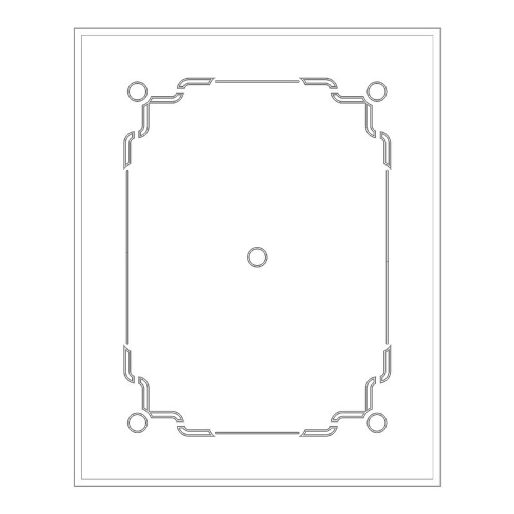 Потолок RODECOR Лалик Ф1 88431AR**