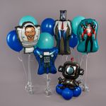 Шар (26''/66 см) Фигура, Герой Игры, Дизайн №1, 1 шт.