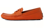 GUCCI Interlocking Men"s Casual Shoes Men"s Orange