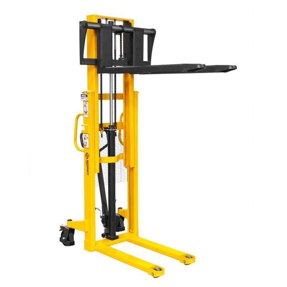 Ручной гидравлический штабелер SDJ 1520 (1500 кг; 2 м; вилы 310-830 мм) SMARTLIFT (SMART)