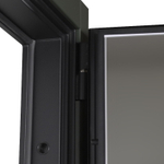 Стальная дверь "Scandi" с зеркалом