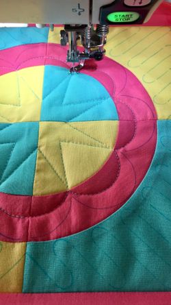 Шаблон для стежки "Четверть круга" (арт. T21)