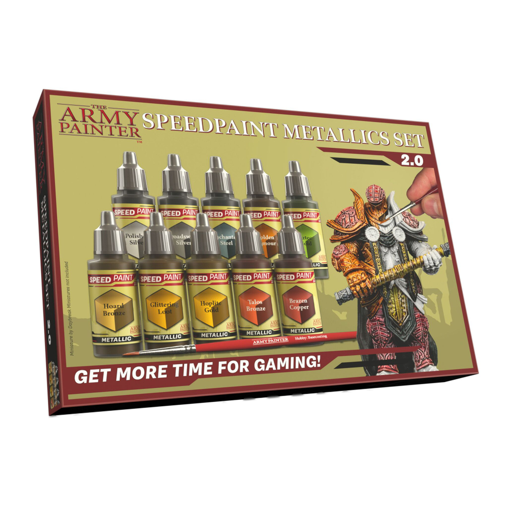 Army Painter Speedpaint Metallic Set 2.0