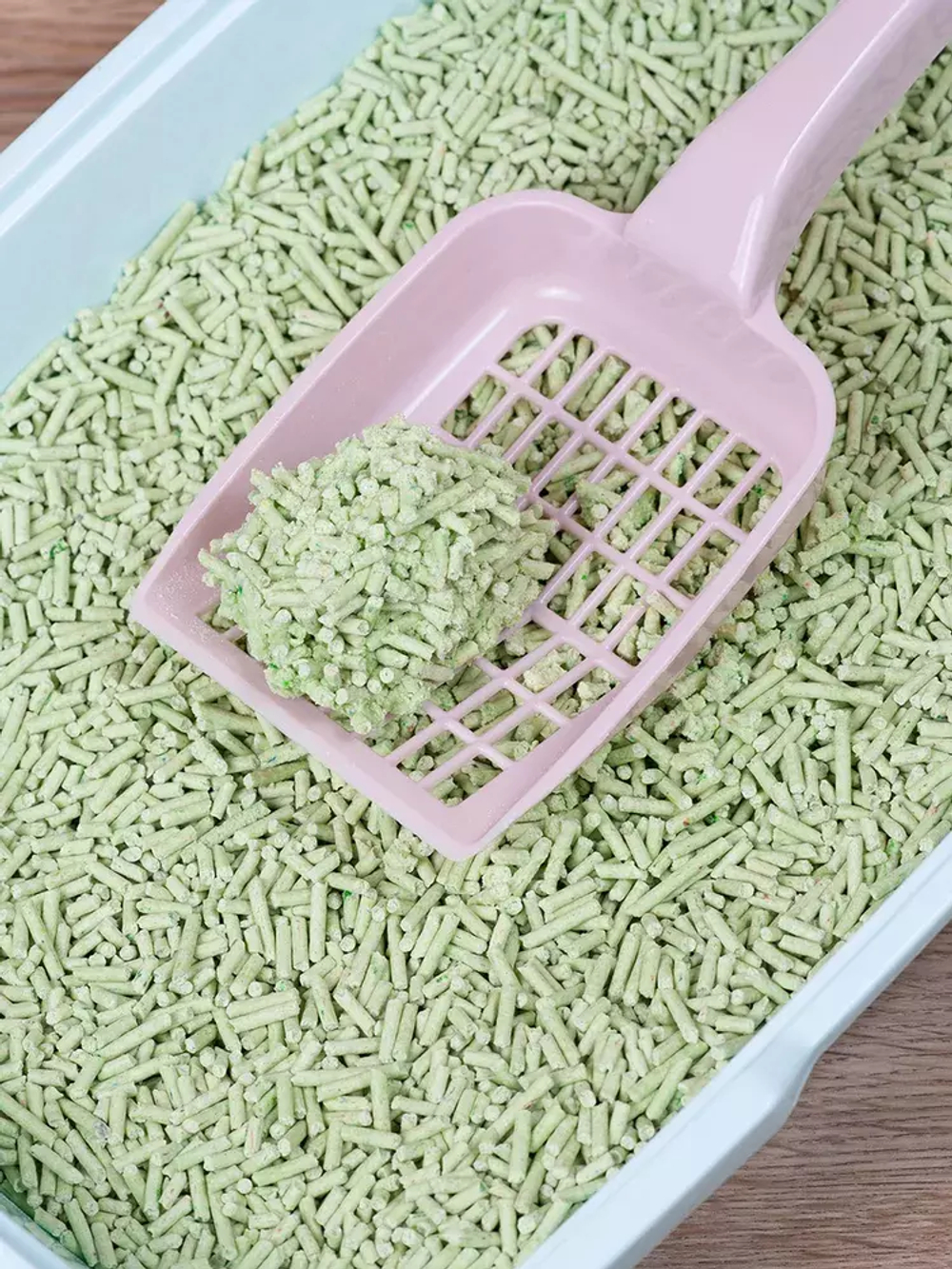 Наполнитель Freep тофу для кошачьего туалета, зеленый чай, 10 л