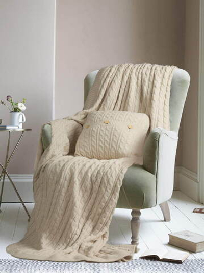 Джовани (беж) плед 160х220