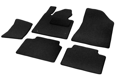 Коврики текстильные в салон автомобиля AutoFlex Business для Kia K5 седан 2020-н.в., графит, 5 частей, 5280501