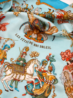 Платок Hermes «Les Fêtes du Roi Soleil» (Торжества Короля-Солнца)