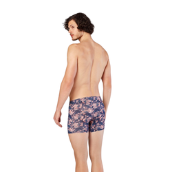 Мужские трусы боксеры темно-синие с принтом Doreanse 1856