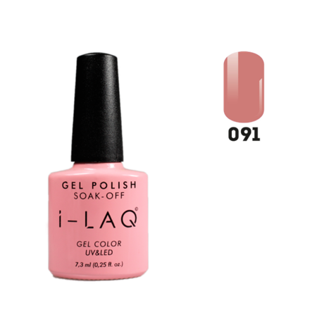 Гель лак для ногтей I-laq  090, 7,3 мл.