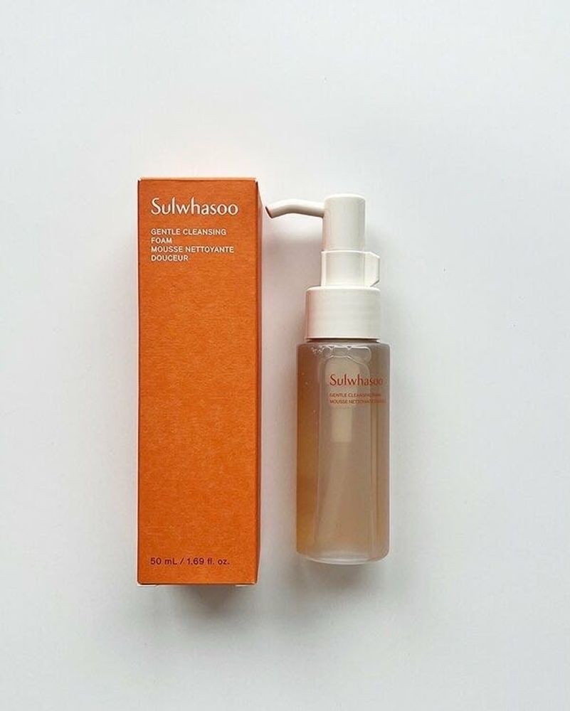 Sulwhasoo Gentle Cleansing Foam Мягкая пенка 50 мл