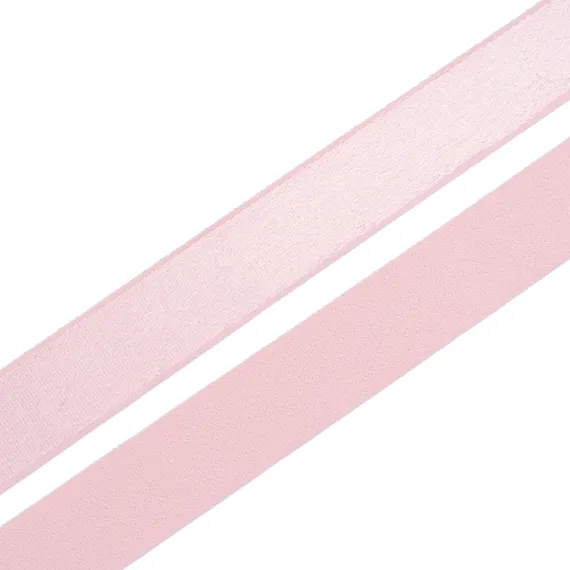 Резинка бретелечная розовая 24 мм