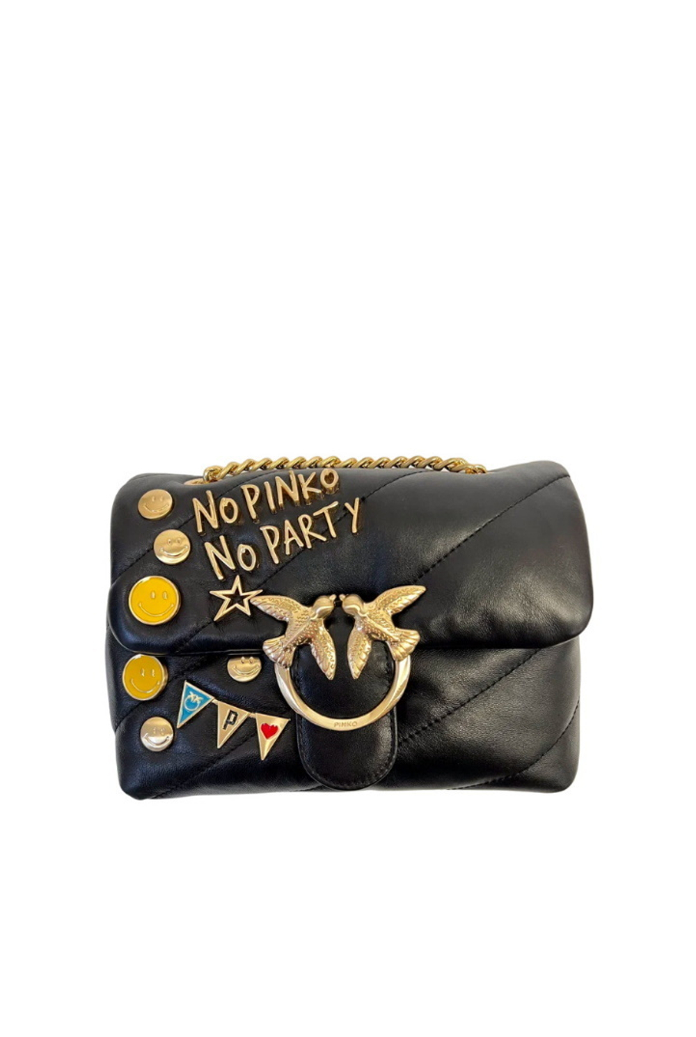 MINI LOVE BAG PUFF PARTY – black