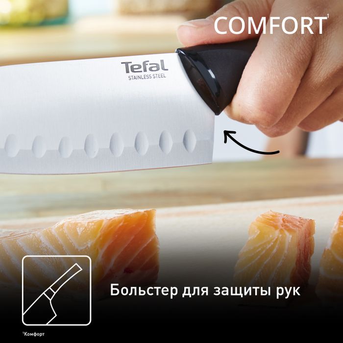 Нож сантоку Tefal Comfort K2213604
