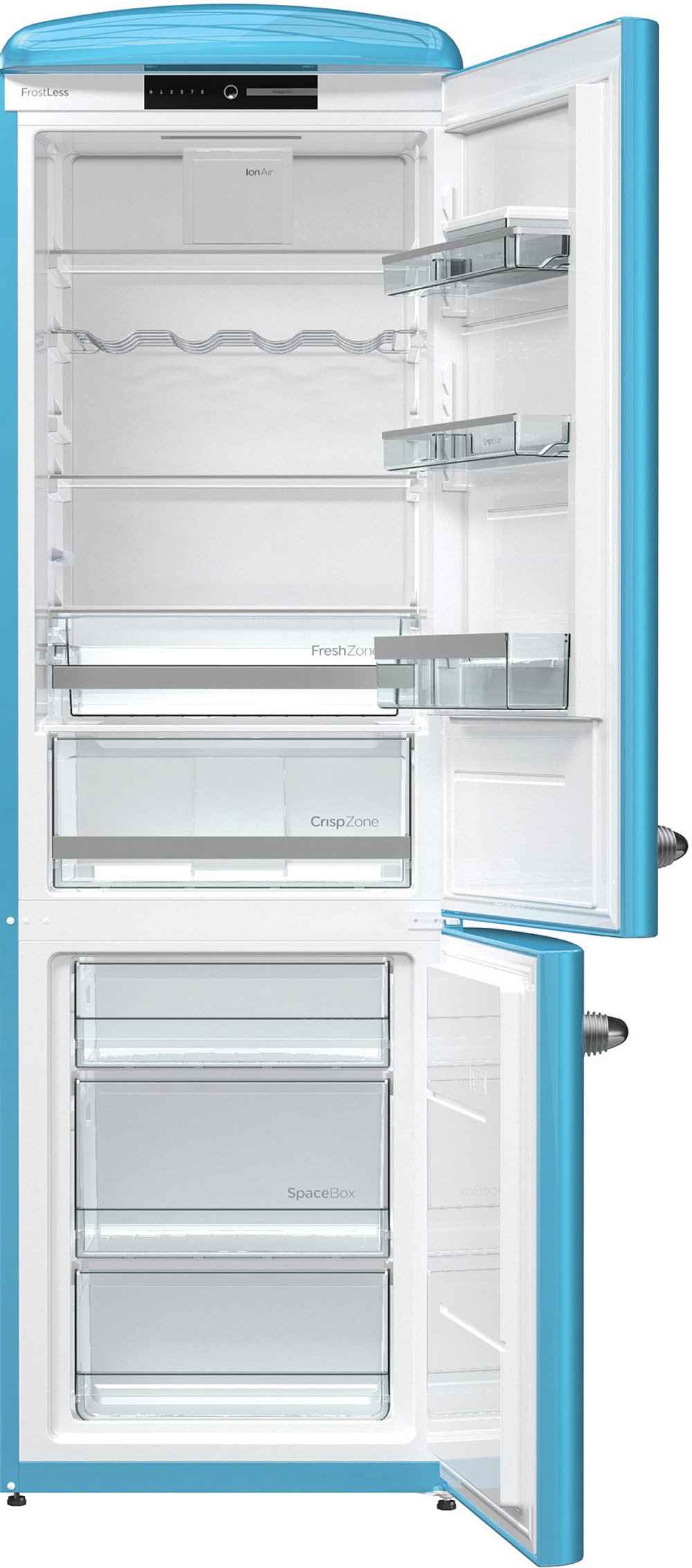 Отдельностоящий двухкамерный холодильник Gorenje ORK192BL