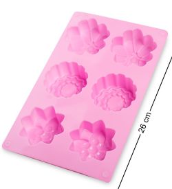 BK-148 Силиконовая форма «Цветы»