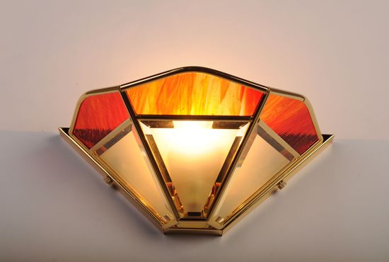 Бра Doge Luce 1007/1Appl-Base Satinato M+Ambra