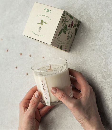 Wild Tomato Vine, свеча The Seeds, Kobo Candles
