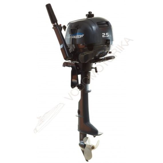 Лодочный мотор GLADIATOR G2.5FHS 2.5 л.с. двухтактный