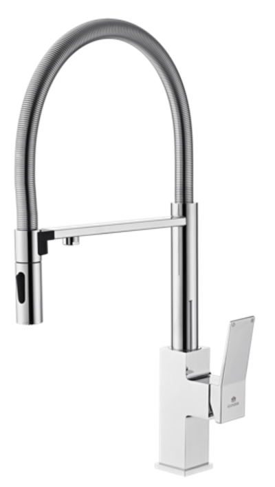 05126 Смес. для кухни с гиб МАГ. изл. и под. фильт. (ХРОМ) GANZER (10/1шт)