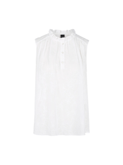 Блузка из хлопка и шелка