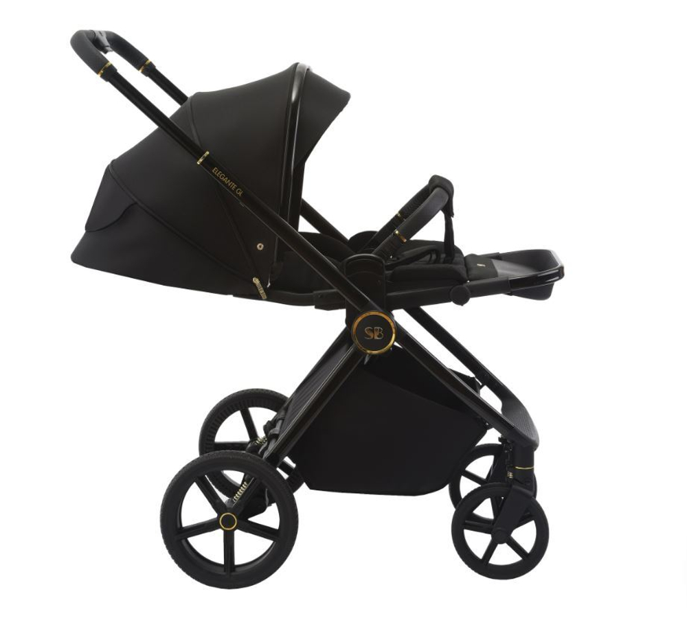 Коляска 2в1 Sweet Baby Elegante GL Black